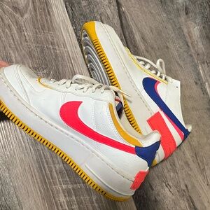 Unique Nike air force ones, bought in 2020. Lightly worn.